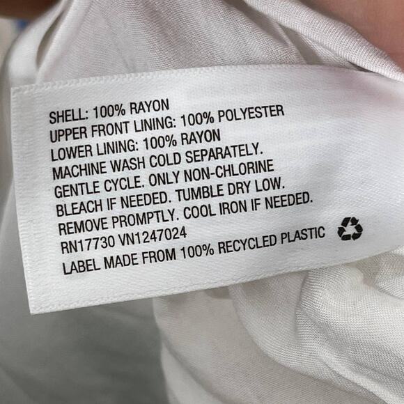 NEW RIXO X Target Floral Mock Neck Cascade Ruffle Dress Plus Size 28W/30W Spring - Picture 12 of 12